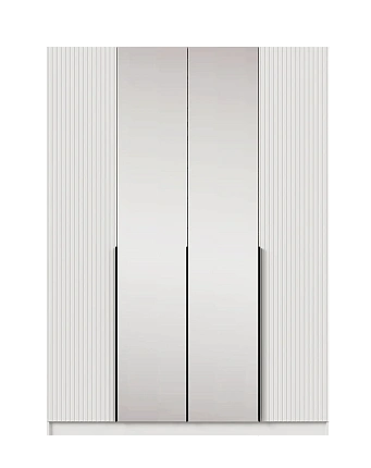 Шкаф (Белый)  Mobi SZF2D2L