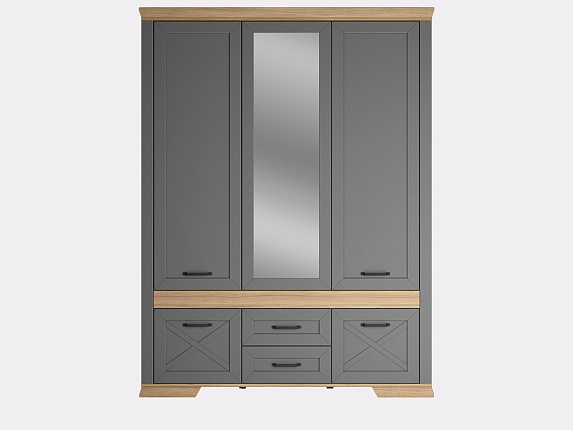 Шкаф  Marselle Дымчатый алмаз SZF5D2S