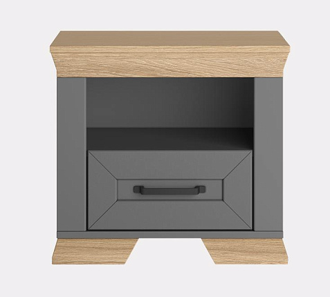 Тумба прикроватная  Marselle Дымчатый алмаз KOM1S