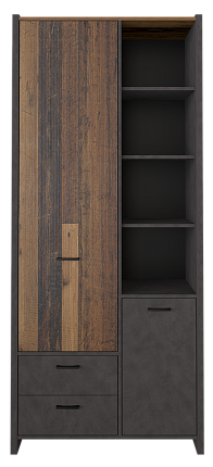 Шкаф  Kristoff Старый стиль REG2D2S